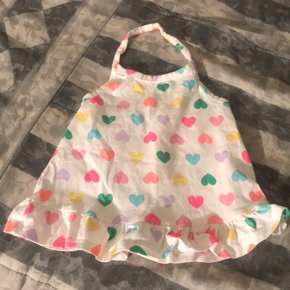 “Hearts” Backless Shirt - Picture 1 of 2